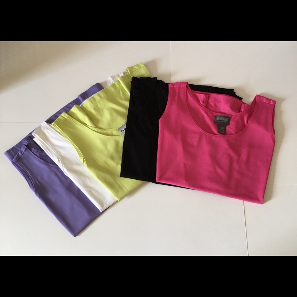 LOT 5 “Additions” by CHICO Tank Tops